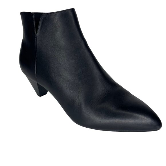 Rockport Shoes - Rockport Women’s Milia V Pointed-Toe Leather Ankle Booties Comfy 2' Heel Size 9